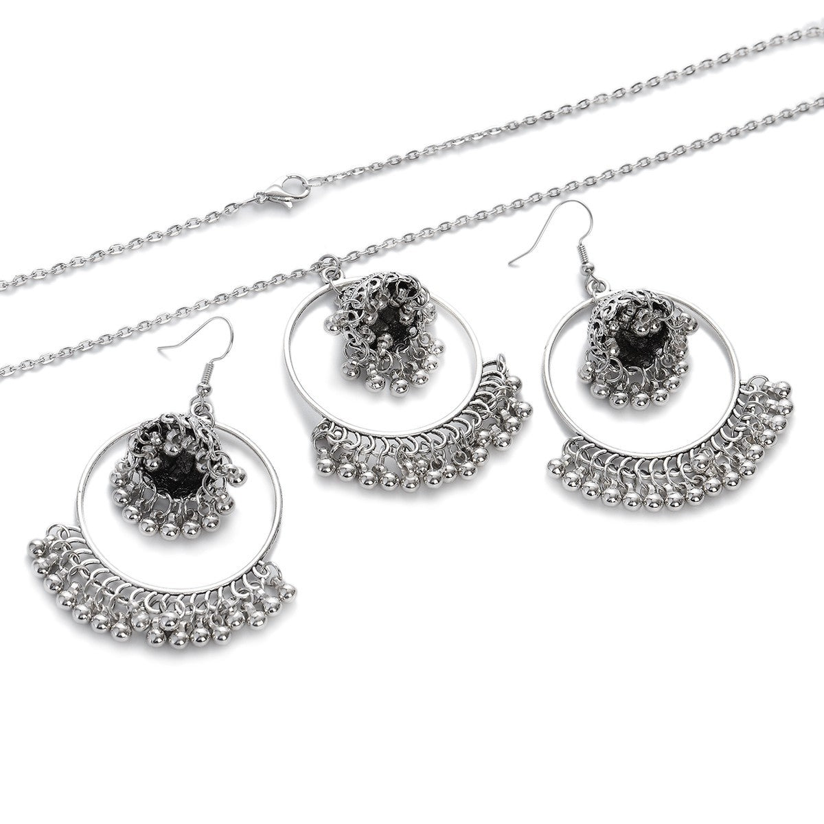 Necklace and earrings set