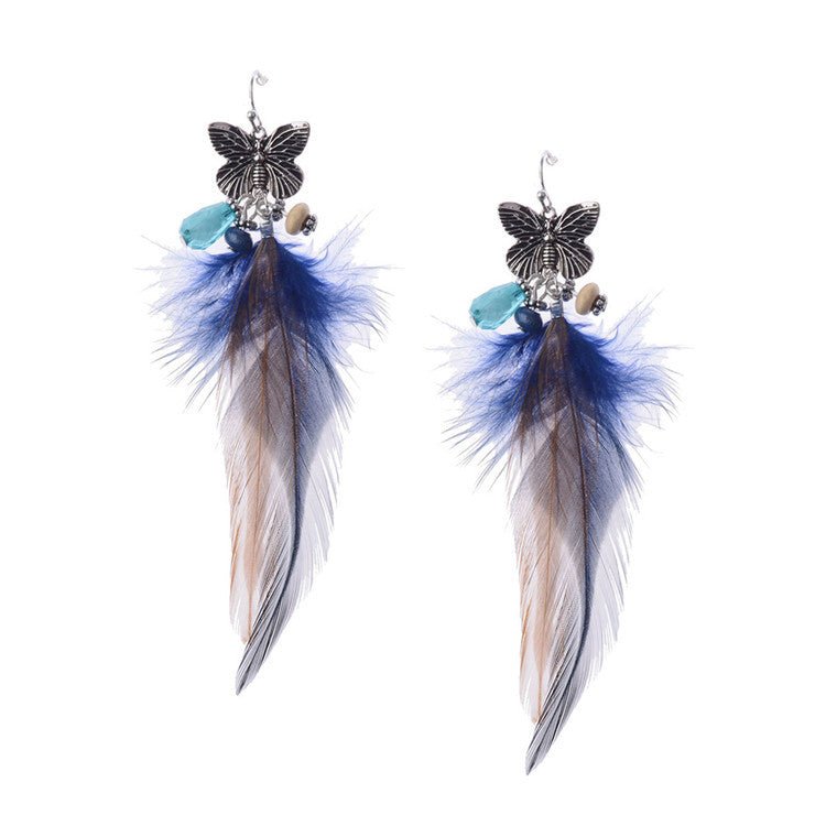 Boucles d'oreilles femmesEarring Retro Butterfly - DXMX