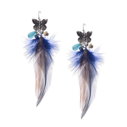 Boucles d'oreilles femmesEarring Retro Butterfly - DXMX